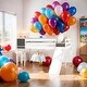 preview thumbnail 2 of 45, Full size Loft Bed Wood Bed with Slide, Stair and Chalkboard, White White