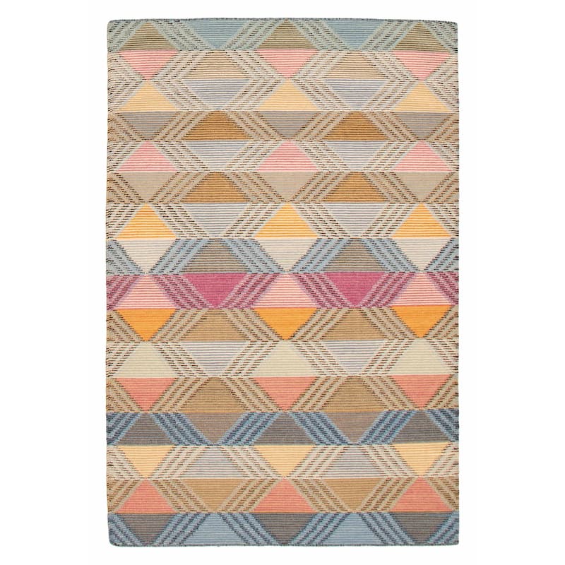 Ankara FW Multi Color Kilim 5'3" x 7'10" - 5'3 x 7'10 - Multi-Color - 5'3 x 7'10