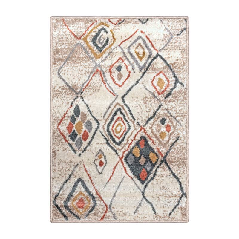 Superior Modern Geometric Southwestern Indoor Area Rug