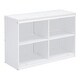 preview thumbnail 19 of 17, Functional Design Wood Loft Bed with Lateral Portable Desk, Drawers and Shelves, Twin Size, White