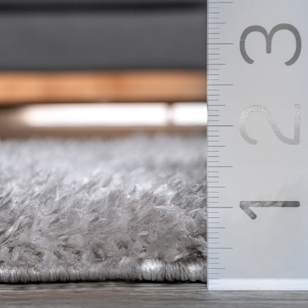 dimension image slide 3 of 4, Nuloom Gynel Contemporary Shag Area Rug
