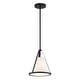 preview thumbnail 1 of 5, Fulton 1 Light Black Pendant