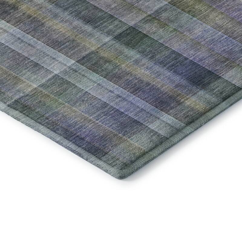 Premium Washable Super Soft Plaid Mayfield Rug