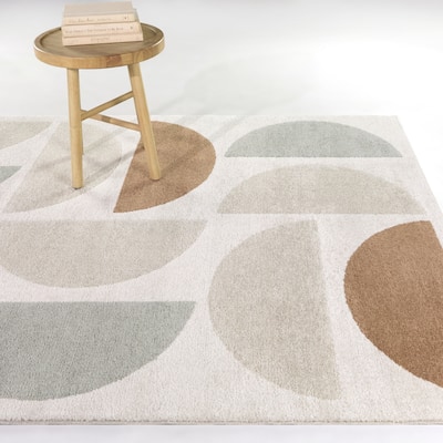 Newsam Modern Geometric Area Rug