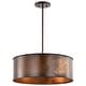 preview thumbnail 2 of 12, Kettle 4 Light Pendant with 60W Vintage Lamps Included
