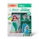 preview thumbnail 1 of 5, Melissa & Doug Disney Princess Ariel Wooden Magnetic Dress-Up Play Set Multi - Kids