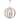 Pyrus 27-inch Wide 4-Light Chandelier in Brown - 27in W x 27in D x 29in H