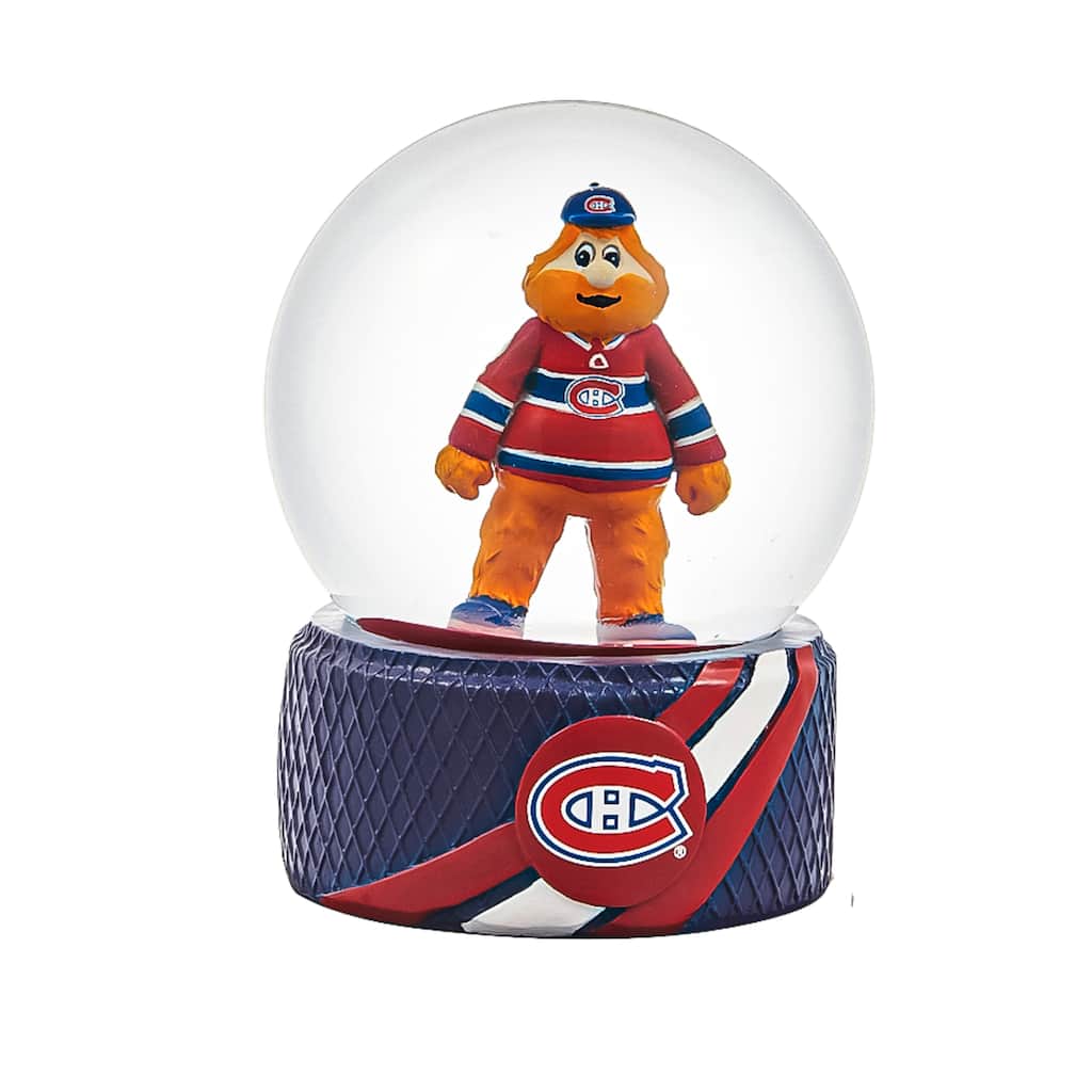 Montreal Canadiens 5 in. Glass Tabletop Snow Globe