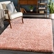 preview thumbnail 10 of 48, Surya Taro Hand-woven Super Soft Shag Area Rug 10' x 14' - Pale Pink - Rectangle