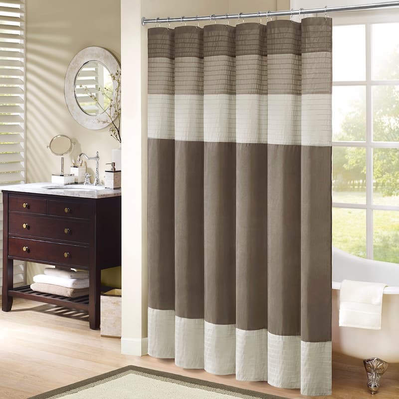 Faux Silk Classic Shower Curtain