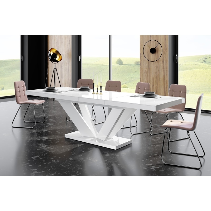 VVR Homes DIVA 2 Extendable Dining Table Option 2