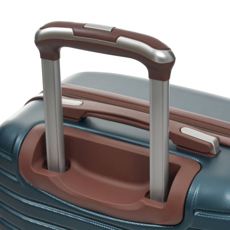 3 Piece Carry on Luggage Set, ABS Hardshell Lightweight Durable Suitcase with Wheels and Duffel Bag & Toiletry Bag, for Travel