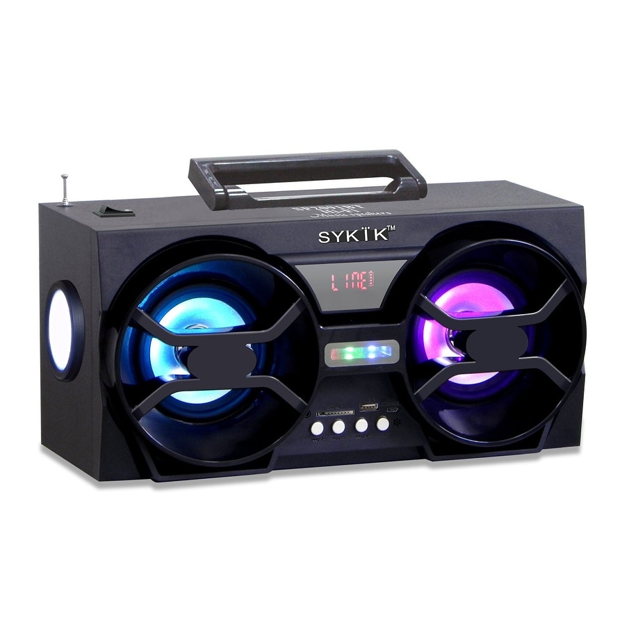 sykik bluetooth boombox
