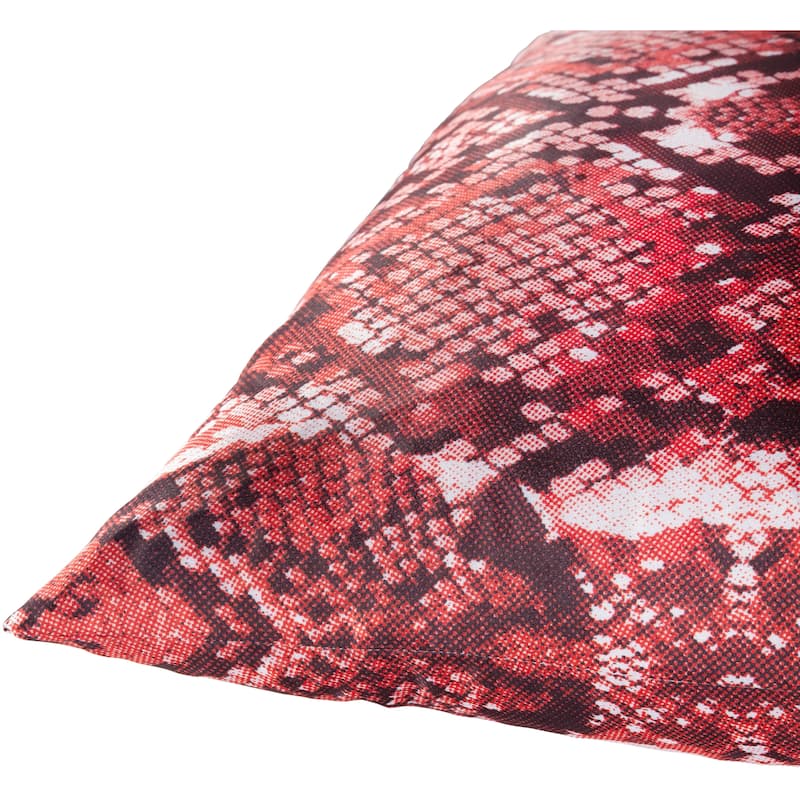 Artistic Weavers Cotulla Red Animal Print Throw Pillow