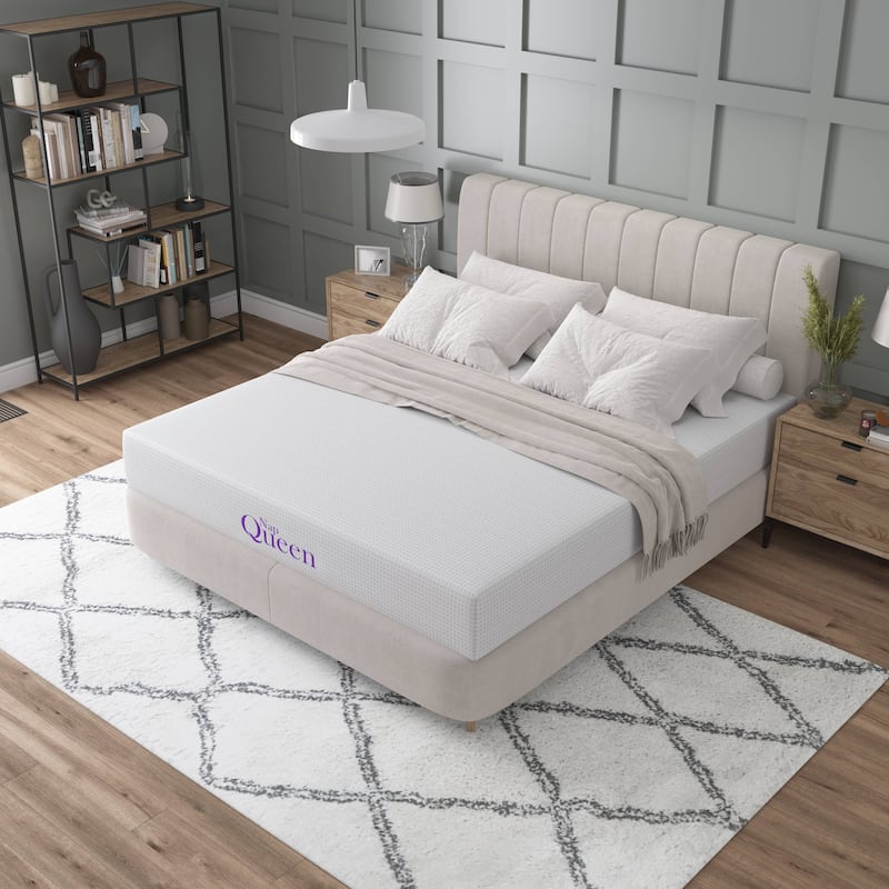 NapQueen 10" Bamboo Charcoal Memory Foam Mattress - Full