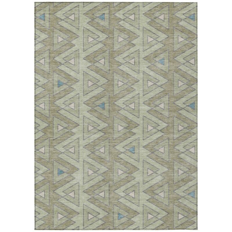 Machine Washable Indoor/ Outdoor Global Lyons Chantille Rug