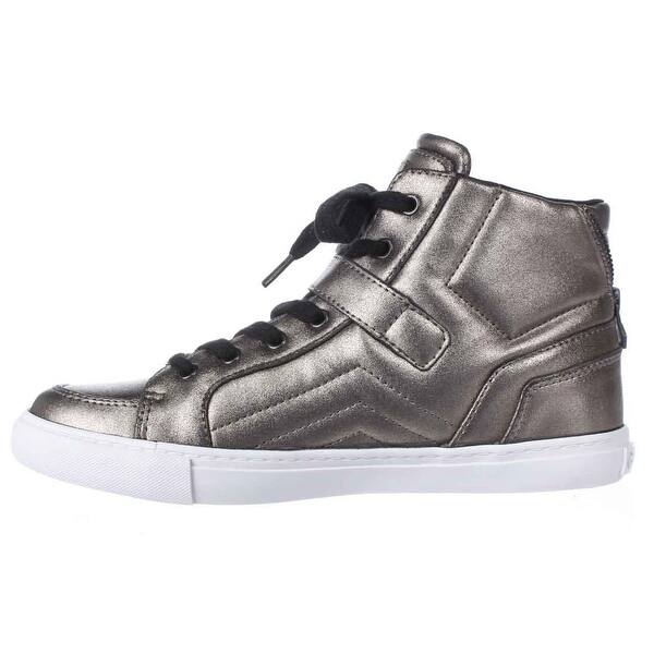 Shop G By Guess Womens Ojay Hight Top Lace Up Fashion Sneakers