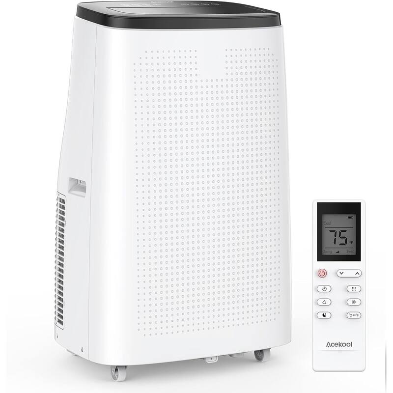 15000 Btus Portable Air Conditioner Cools Up to 850 Sq.ft. - N/A - White