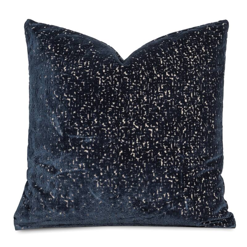 F. Scott Fitzgerald Swagger Navy Throw Pillow