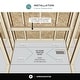 preview thumbnail 68 of 145, Fine Fixtures Acrylic-Fiberglass Soaking Bathtub, White. Alcove/Apron Front