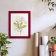 preview thumbnail 134 of 138, The Minimalist Garden II -Framed Print w/glass-Cherry Red