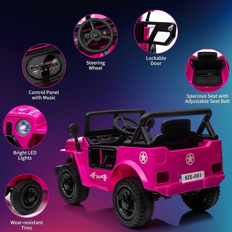12V Kids Ride On Truck Car