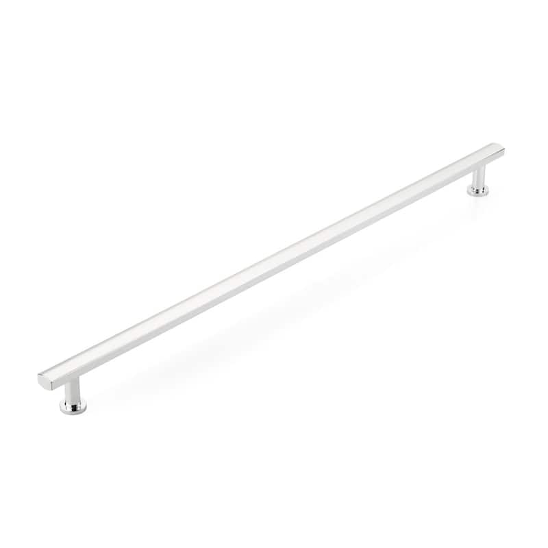 Schaub and Company Heathrow 24" Center to Center Contemporary Bar - Polished Chrome