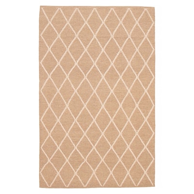 Marrakech Tan Kilim 5'1" x 8'2" - 5'1 x 8'2