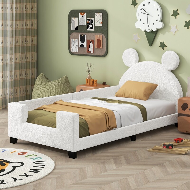 Cot bed teddy fleece sale bedding