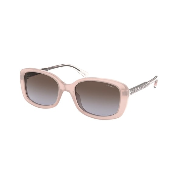 Coach HC8278 511368 53 Milky Pink Woman Rectangle Sunglasses. Opens flyout.