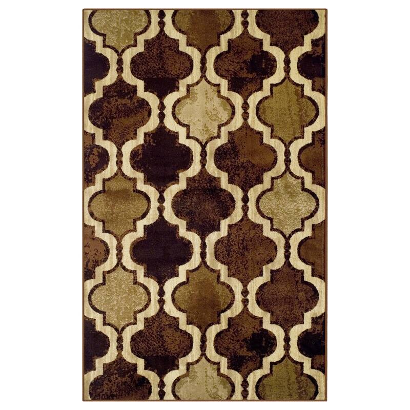 Superior Viking Contemporary Geometric Trellis Indoor Runner or Area Rug