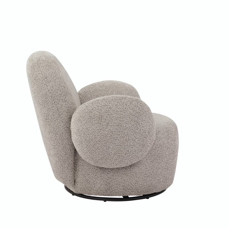 Accent Chair for Living Room with Swivel Function