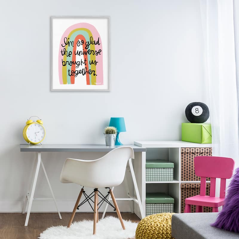 Stupell Universe Brought Us Together Framed Giclee Art Design By Mandy Ford Art + Illustration