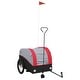 preview thumbnail 60 of 59, vidaXL Bike Trailer Kids Bicycle Cargo Wagon Buggy Carriage Cycle Trailer Iron