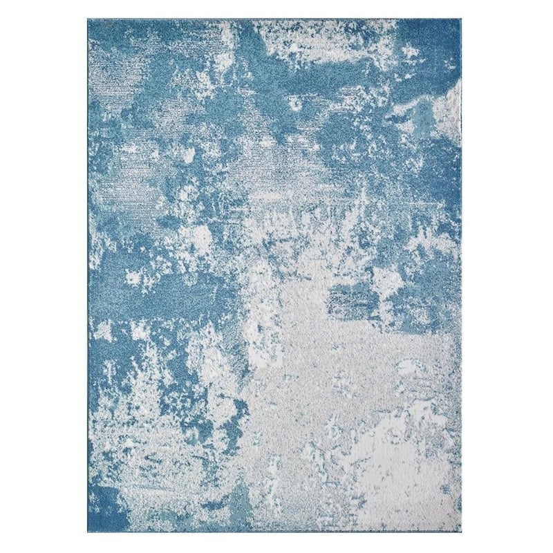 Luxe Weavers Abstract Distressed Modern Living Room Area Rug