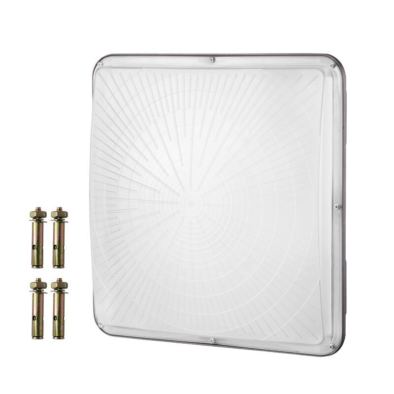 LED Canopy Lights, Daylight Commercial Industrial Outdoor Canopy Lights, Surface Mount Ceiling Lighting - 16500LM - 1 Pack