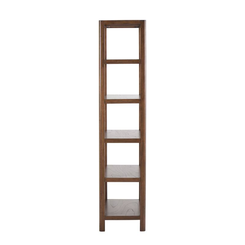 NPD Furniture Trevin 5-Tier Ladder Bookcase