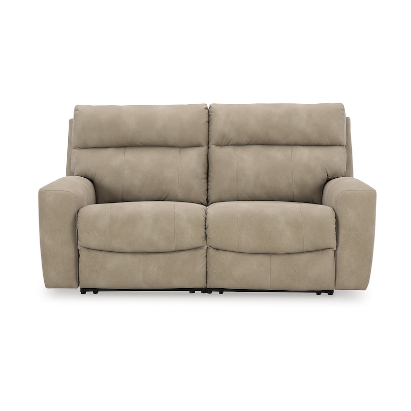 Signature Design by Ashley Next-Gen DuraPella 2-Piece Power Reclining Sectional Loveseat - 77"W x 42"D x 41"H