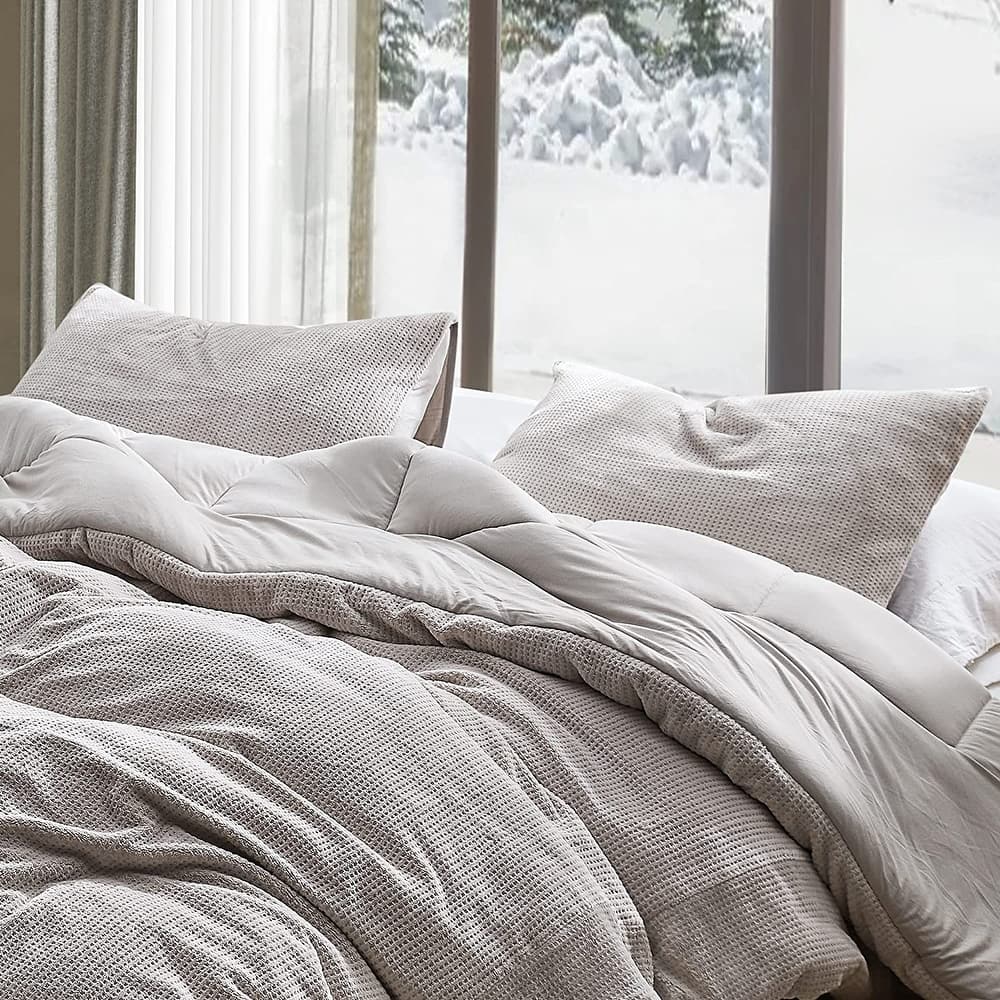 Coma-holic® - Coma Inducer® (with Butter) Pillow Sham (2 Pack) - Warming Taupe