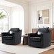 preview thumbnail 59 of 101, Modern Swivel Upholstered Armchair Accent chair Set of 2