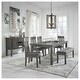 preview thumbnail 7 of 17, Hallanden Antique Gray Dining Room Server - 56"W x 18"D x 39"H