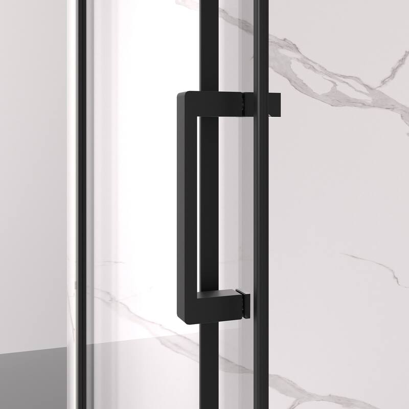 Topcraft 56-60" W x 74" H Semi-Frameless Sliding Shower Door - 60*74
