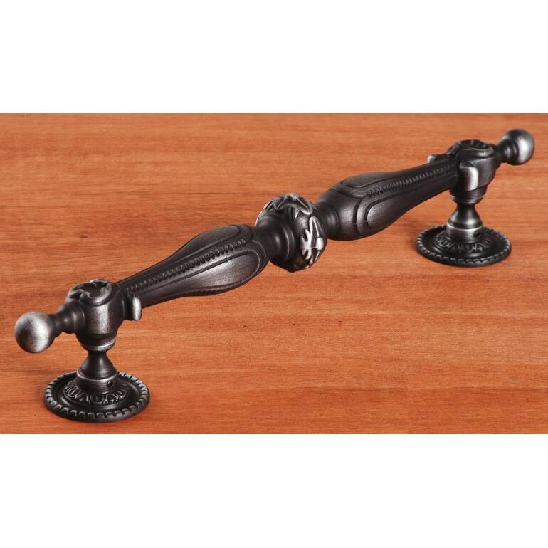 RK International Augustine 10-3/4 Inch Center to Center Appliance Pull - Distressed Nickel