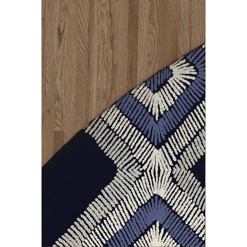 RAFE NAVY Indoor Floor Mat By Kavka Designs Bed Bath & Beyond 34865026