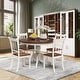 preview thumbnail 3 of 4, Gymax 4PCS Wooden Dining Side Chair High Back Armless Home Furniture - See Details