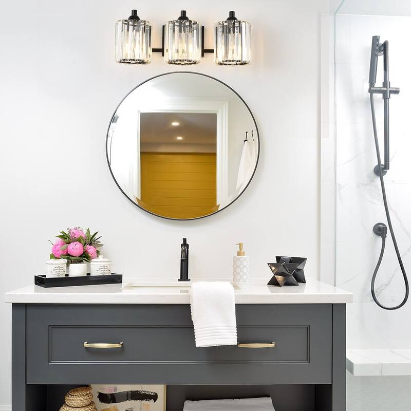 Crystal Dimmable Wall Sconce Light