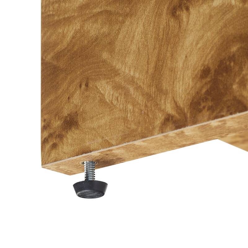 Crosley Ingrid Large Record Player Stand With Vinyl Storage