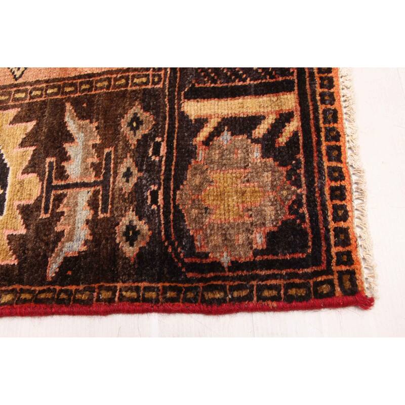 ECARPETGALLERY Hand-knotted Melis Vintage Copper Wool Rug - 4'9 x 7'11