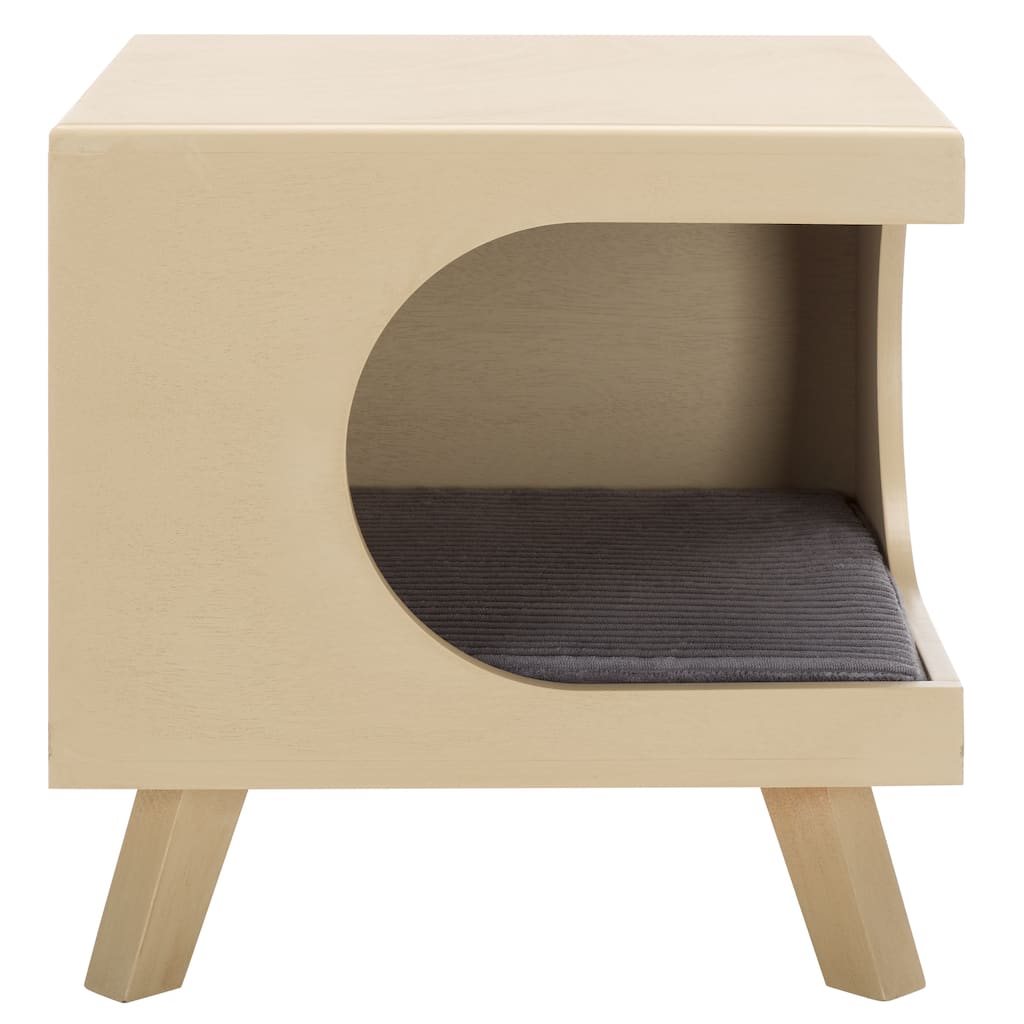 SAFAVIEH Bean Square Small Pet Bed - 16"W x 16"D x 16"H