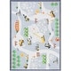 preview thumbnail 2 of 6, Well Woven Kids Rugs Construction Modern Machine Washable Area Rug Grey Multi - 3'3" x 5'